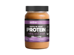 Pasta de Maní Proteica Cookies and Cream Entrenuts 370g