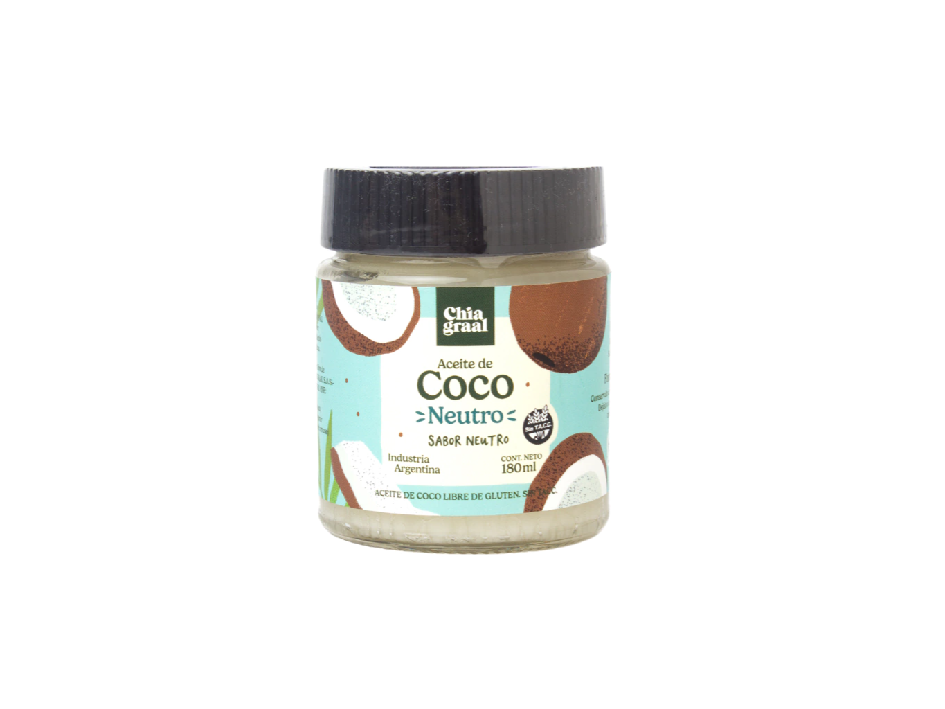 Aceite de Coco Neutro Chiagraal 180ml