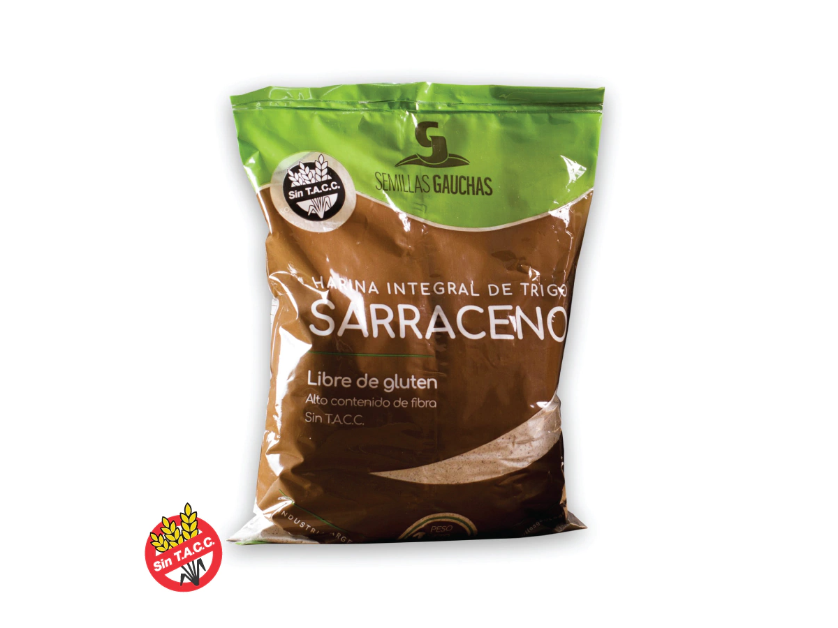 Harina de Trigo Sarraceno Semillas Gauchas