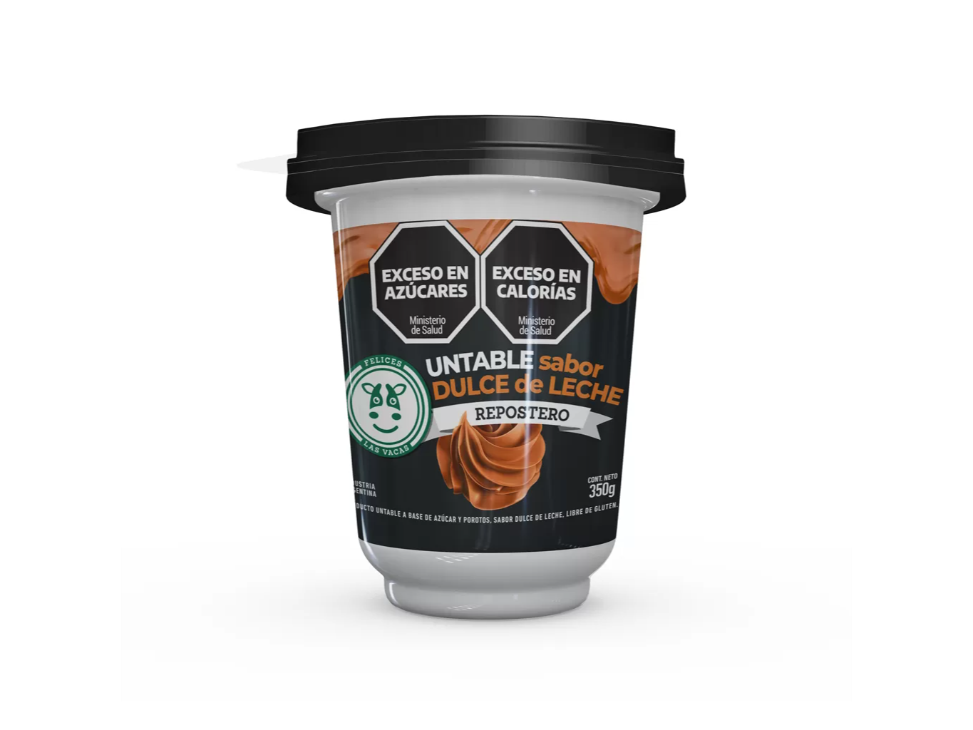 Dulce de leche repostero vegano Felices las Vacas 350g