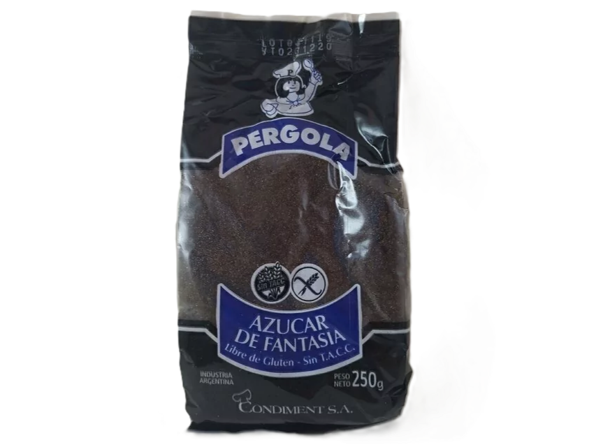 Azúcar Negra Fantasia Sin Gluten Pergola 250g