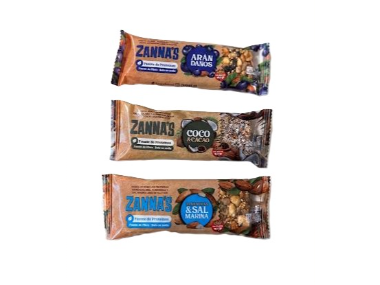 Barritas Zannas Sin Gluten