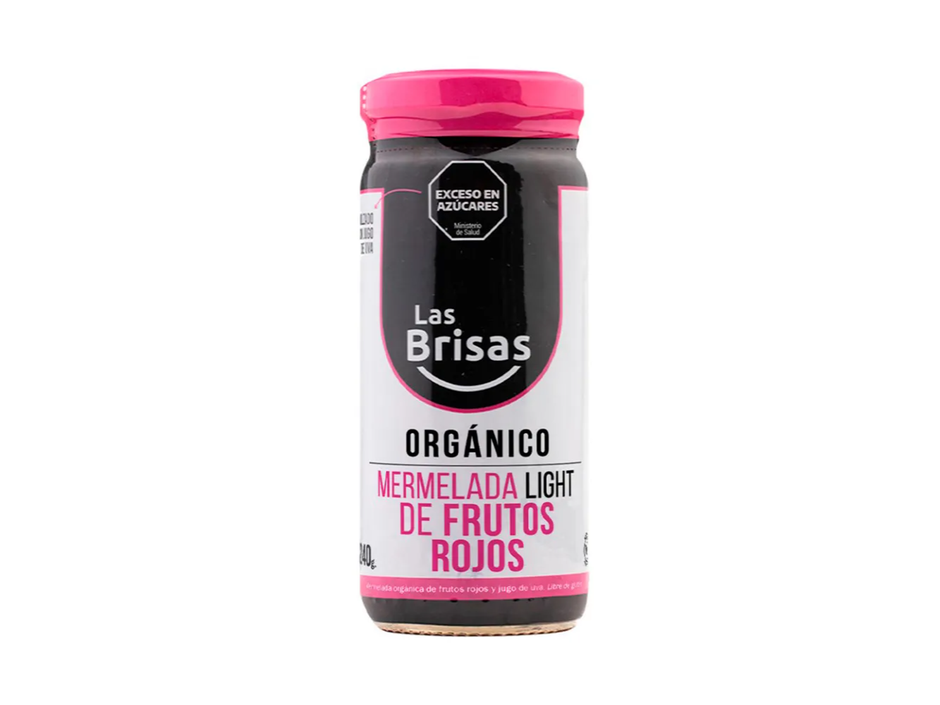 Mermelada Sin Azucar Frutos Rojos Las Brisas 240g