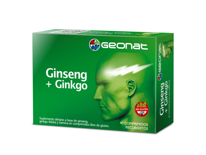 Ginseng + Ginkgo Biloba Geonat 40comp