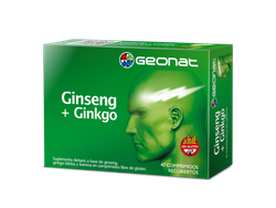 Ginseng + Ginkgo Biloba Geonat 40comp
