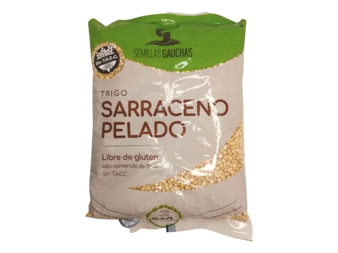 Trigo Sarraceno Pelado Semillas Gauchas 500g