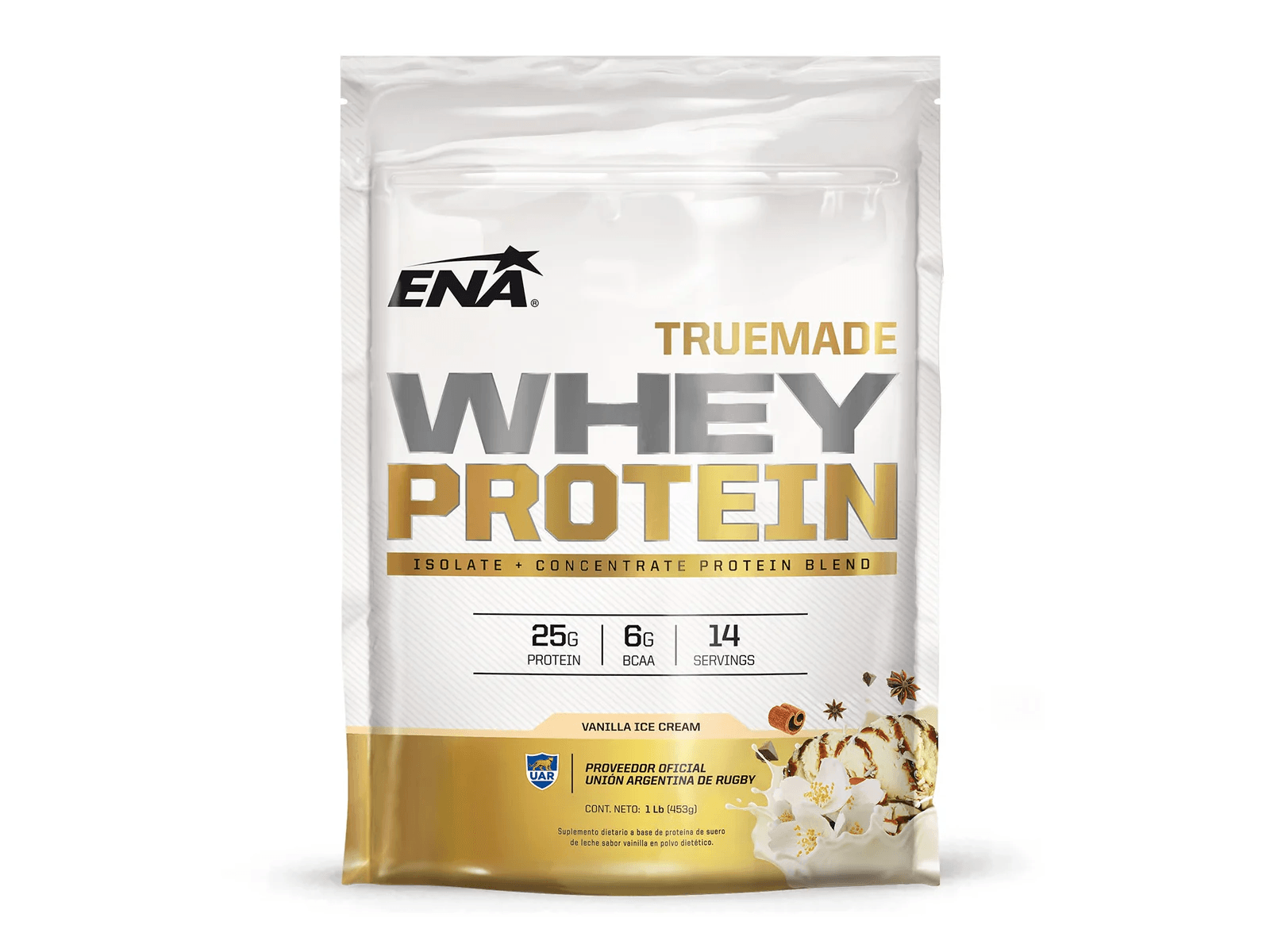 Whey Protein Truemade Vainilla X 1 Lb.(453 G) ENA