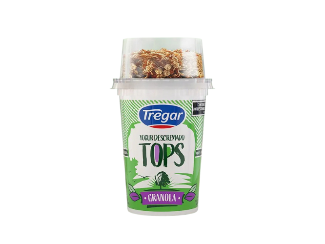 Yogurt Descremado Con Granola 152gr Tregar