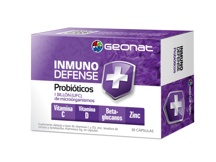 Probioticos Inmunodefense Geonat 30caps