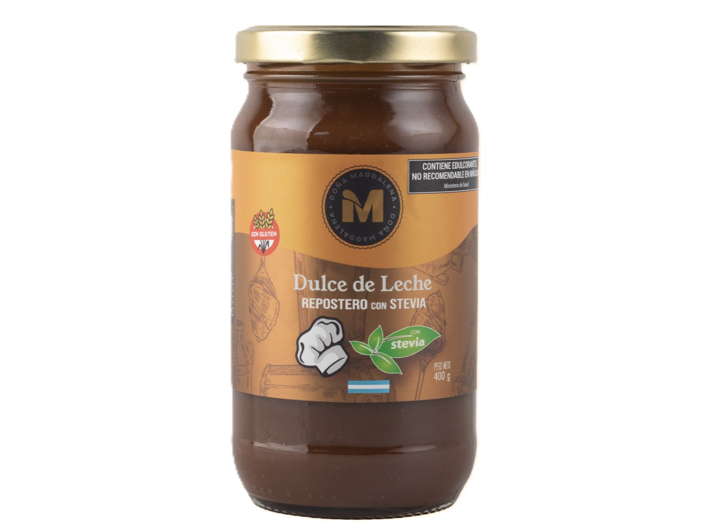 Dulce de Leche Repostero Sin Azúcar Doña Magdalena 400g