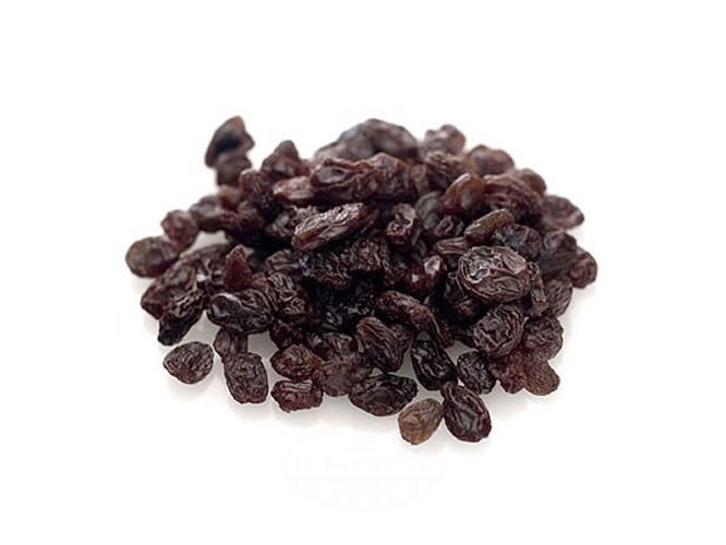Pasas de Uva Morenas Sultaninas Sin Semillas
