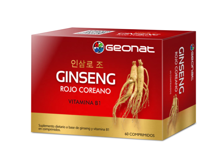 Ginseng Rojo Coreano 60comp