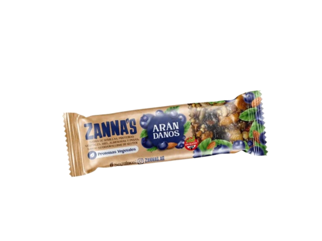 Barrita Zannas Arandanos 40gr SIN TACC