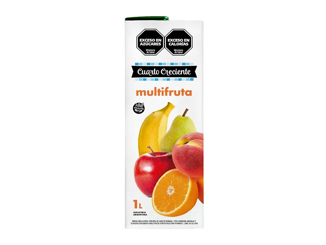 Jugo Multifruta 1Lt Cuarto Creciente