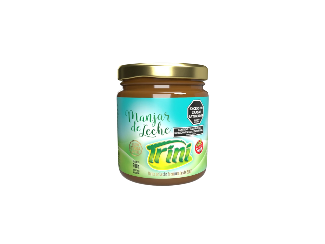 Dulce de leche sin azúcar Trini 200g