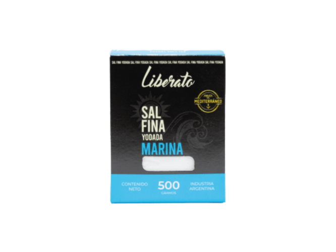 Sal Marina Fina Yodada 500gr Liberato