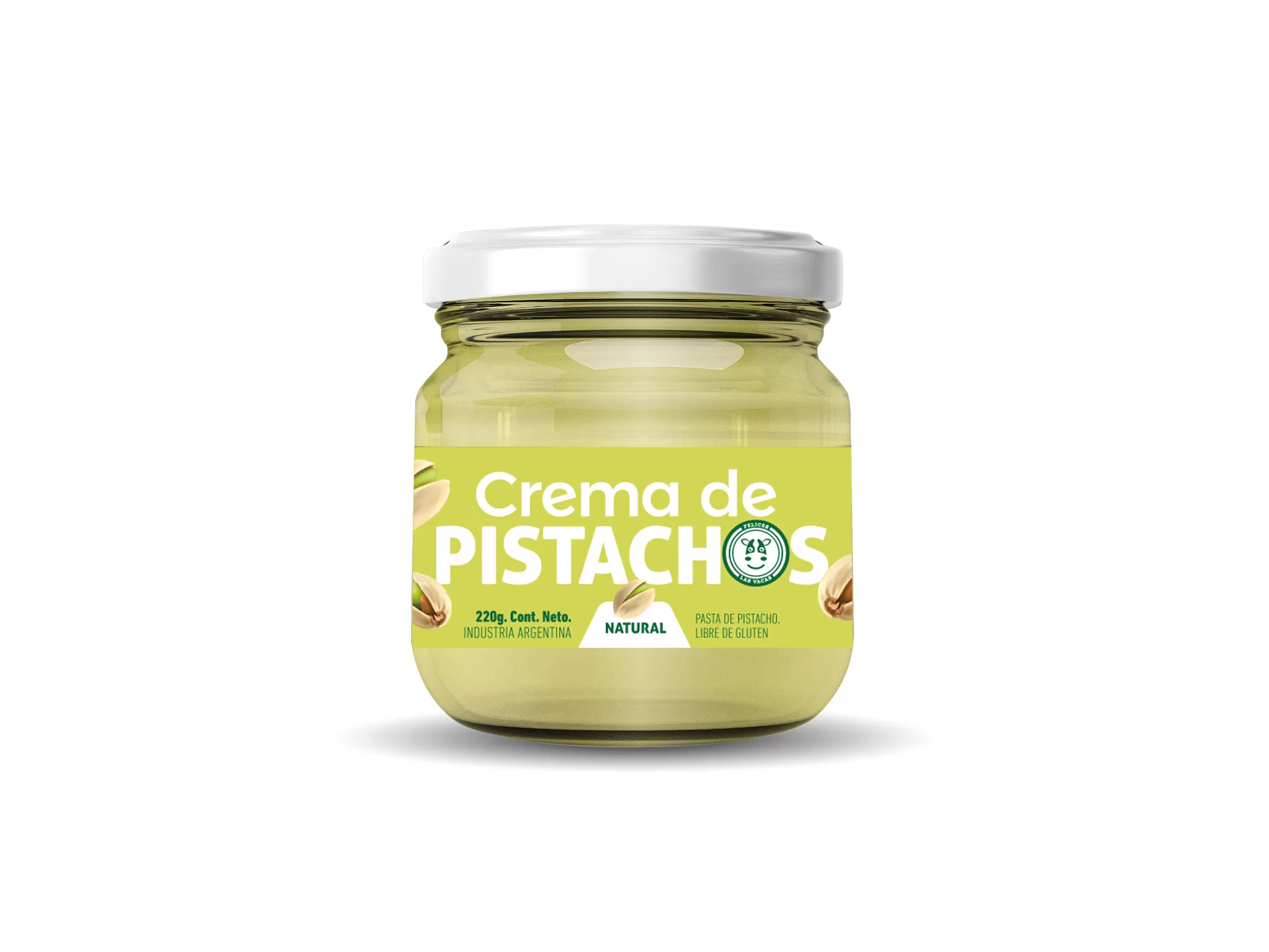 Crema de Pistachos Felices las Vacas 220g