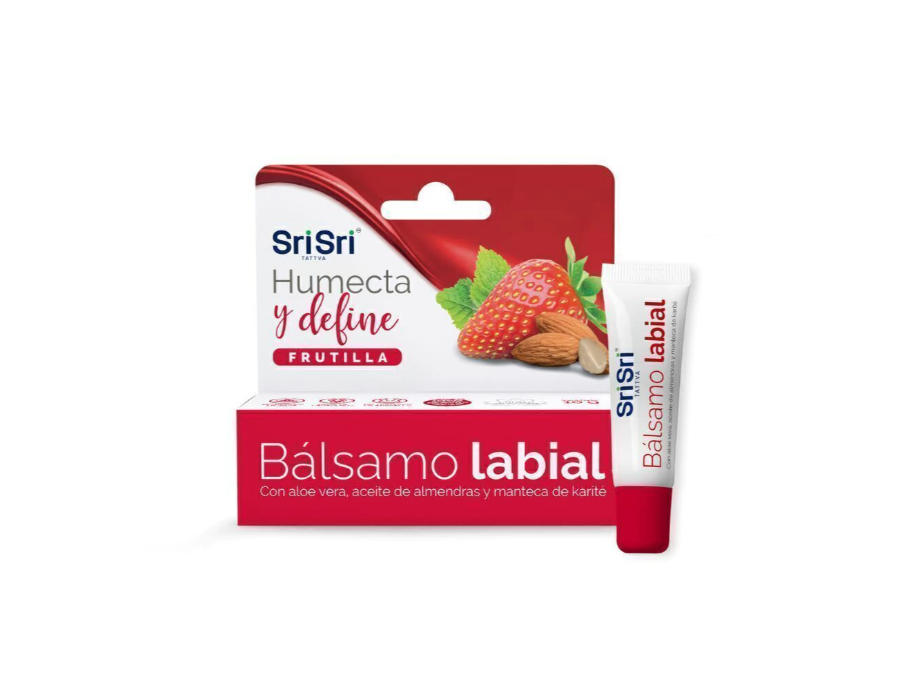 Balsamo Labial Frutilla Sri Sri 10g