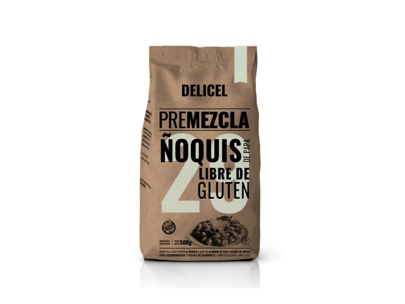 Premezcla Delicel Ñoquis 500gr