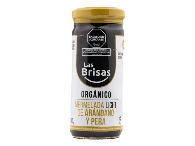 Mermelada Sin Azucar Arandano y Pera Las Brisas 240g