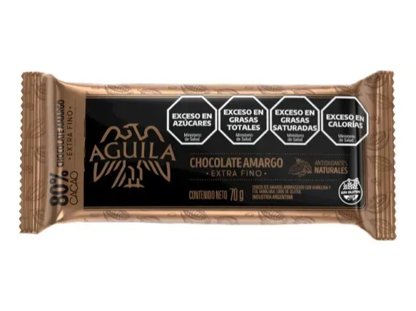 Chocolate Aguila 80% Cacao 70g