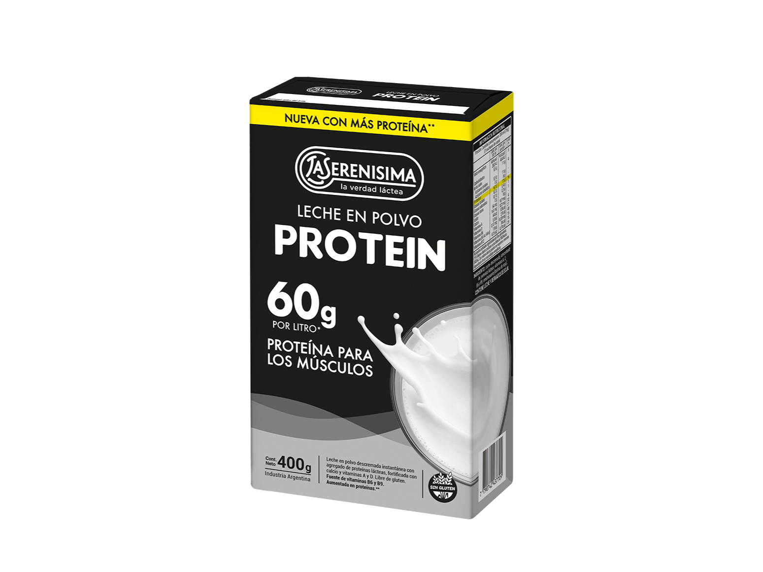 Leche en Polvo Protein La Serenisima 400g