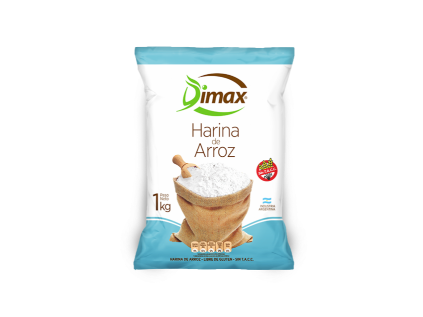 Harina de Arroz Dimax 1kg