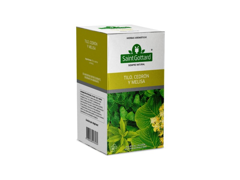 Té Tilo Cedrón y Melisa Saint Gottard x20