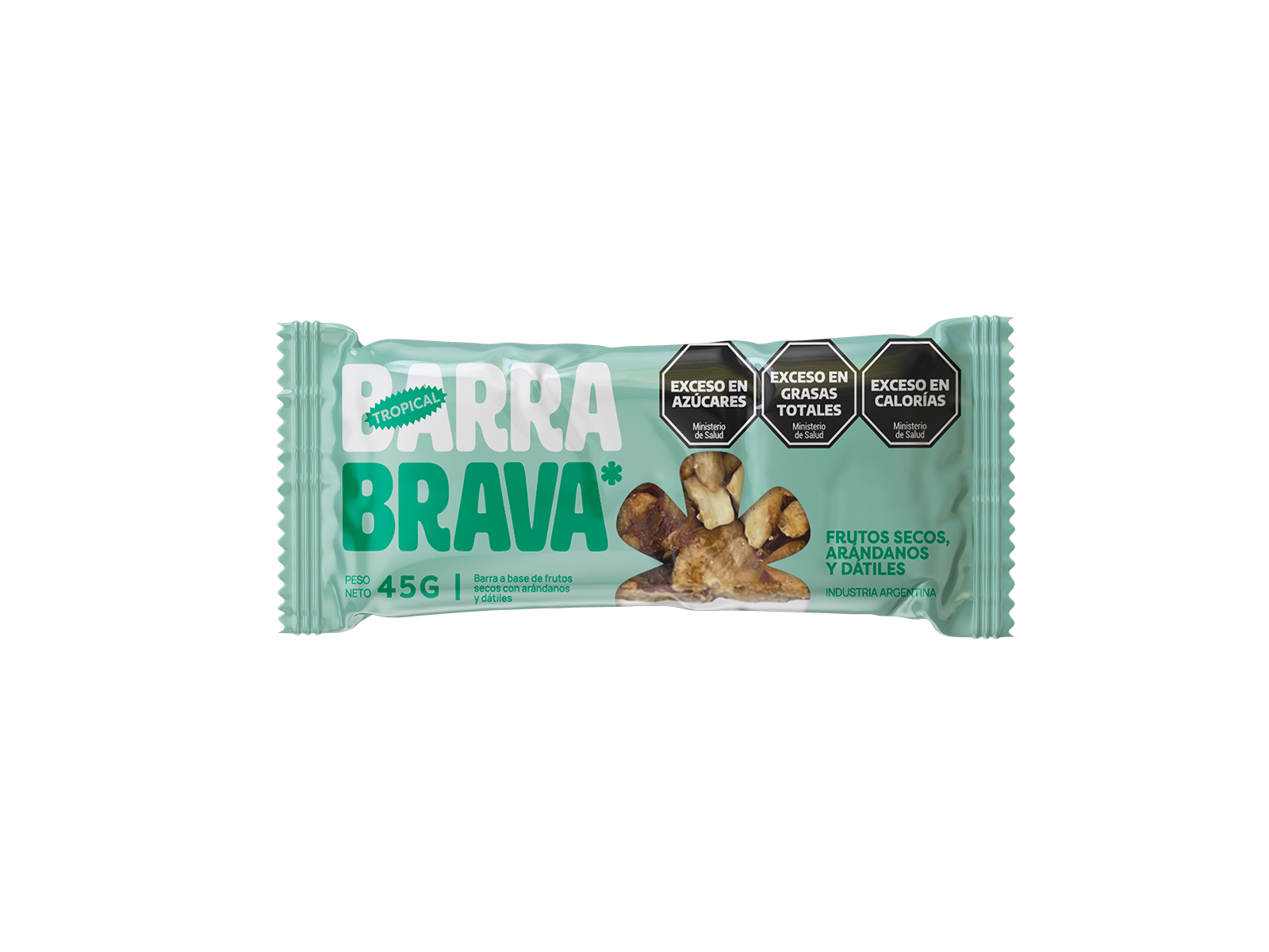 Barra Brava Datiles y Arandanos 45gr SIN TACC