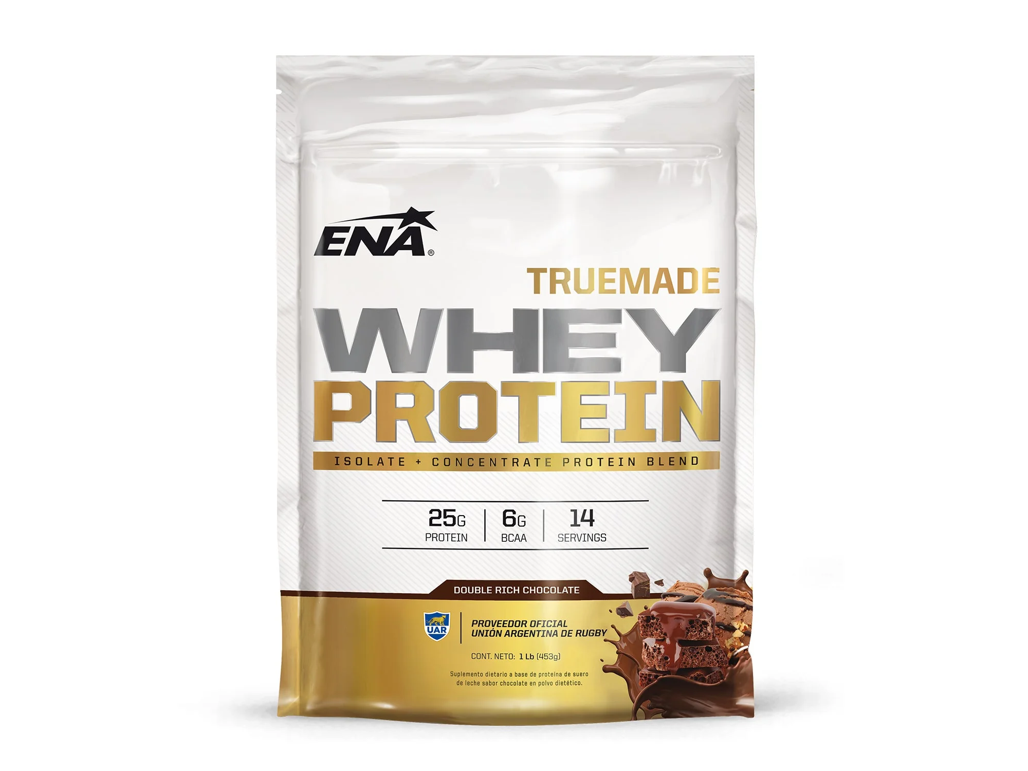 Whey Protein Truemade Chocolate X 1 Lb.(453 G) ENA