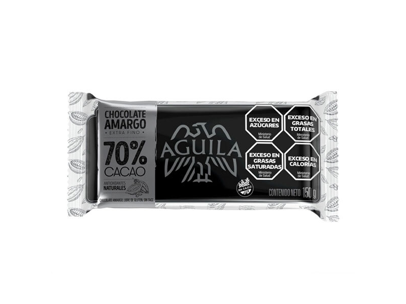 Chocolate Aguila 70% Cacao 150gr