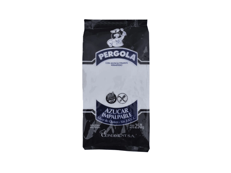Azúcar Impalpable Sin Gluten Pergola 250g