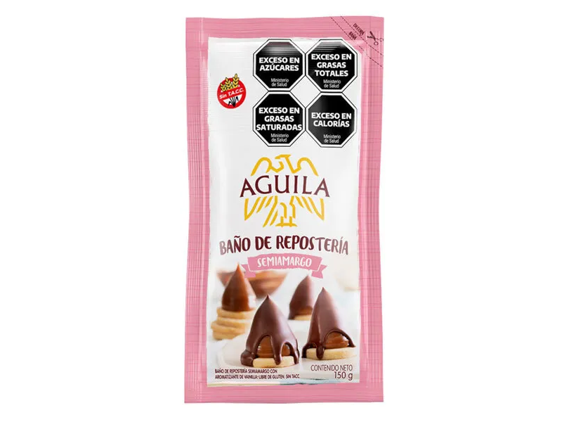 Baño de Reposteria Negro Semi-Amargo Aguila 150gr