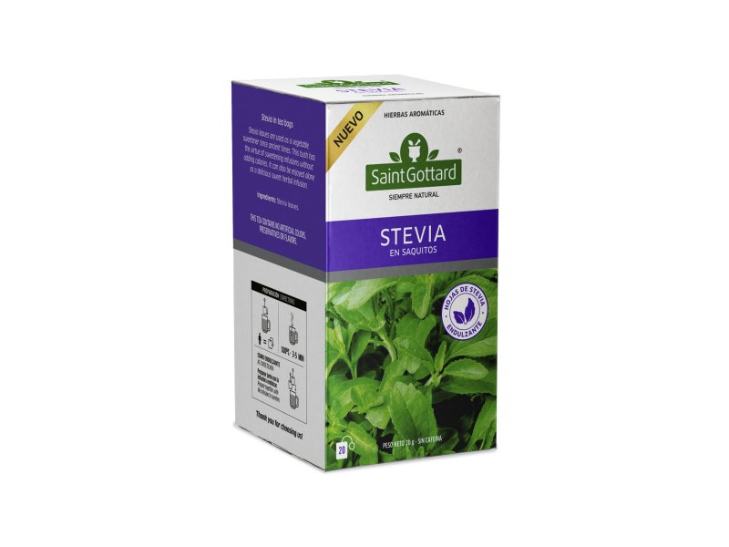Té Stevia Saint Gottard x20