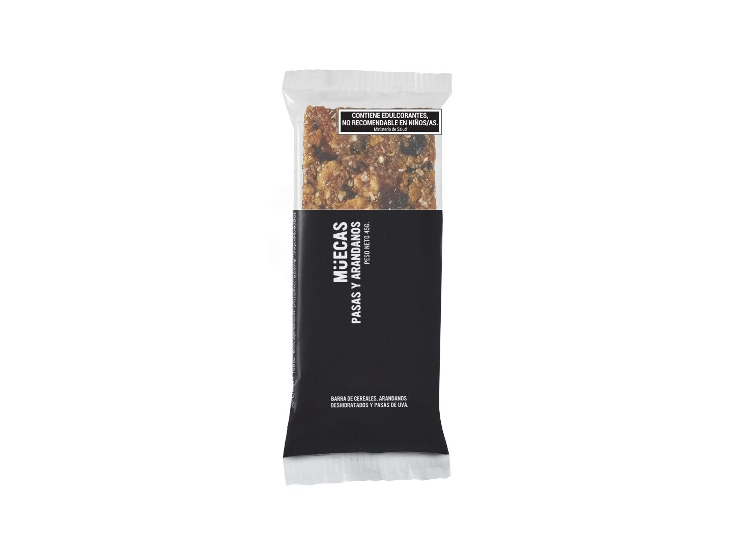 Barrita Muecas Pasas y Arandanos 45gr