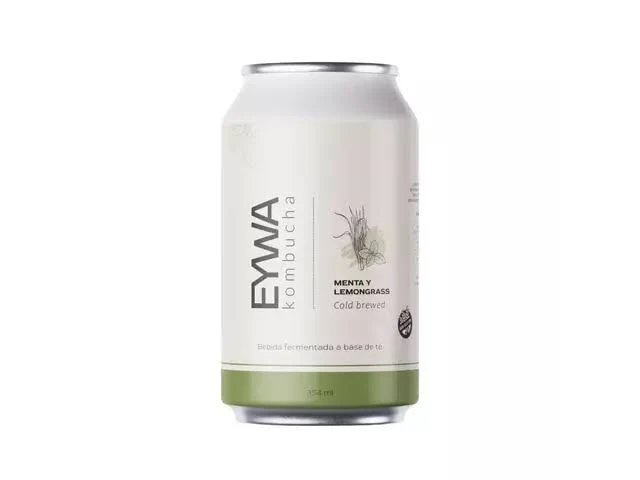 Kombucha Menta y Lemongrass Eywa 473cc
