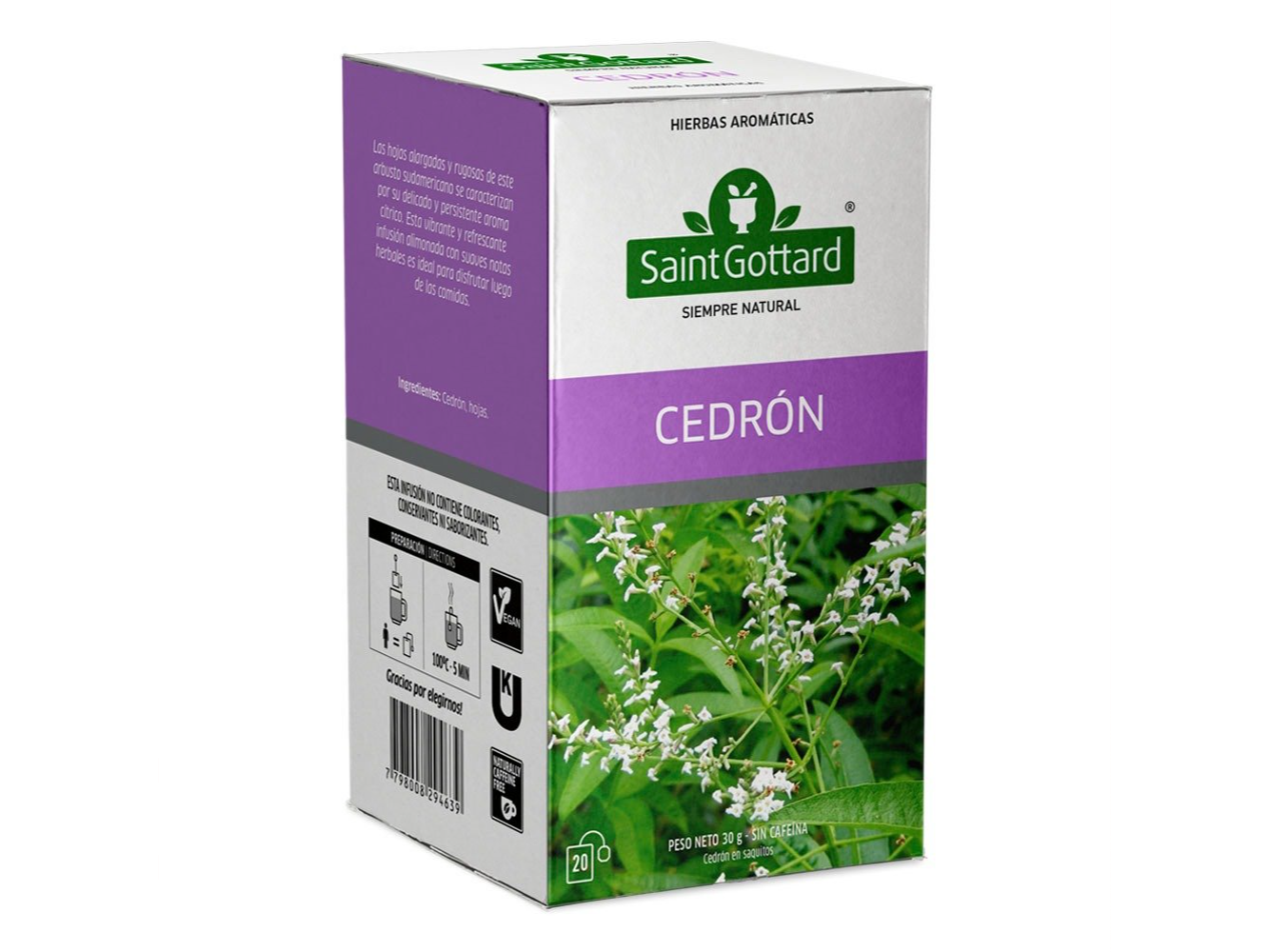 Té Cedrón Saint Gottard x20