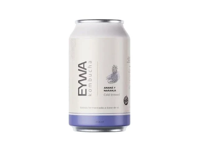 Kombucha Anana y Naranja Eywa 473cc