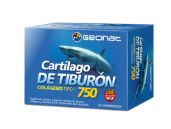 Cartilago de Tiburon Geonat 30comp