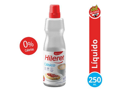 EDULCORANTE HILERET CLASICO X 250 ML.
