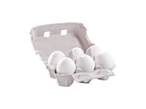 Media Docena Huevos Medianos Blanco
