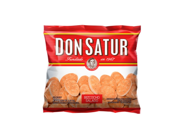 BIZCOCHOS DON SATUR CLASICOS X 200 GR.