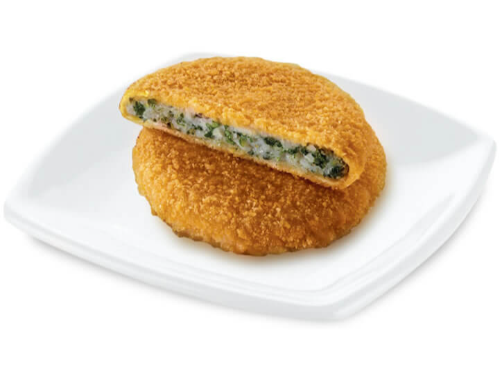 Medallon de Merluza, Espinaca y Queso