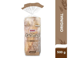 PAN BIMBO ARTESANO CON MASA MADRE