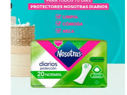 PROTECTORES DIARIOS NOSOTRAS 20 un