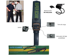 DETECTOR SCANNER DE METAL
