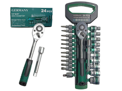 SET DE LLAVE TUBO 24PCS