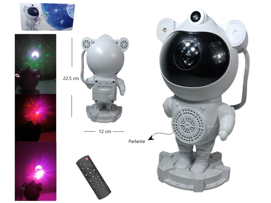 PROYECTOR ASTRONAUTA PARLANTE/BT