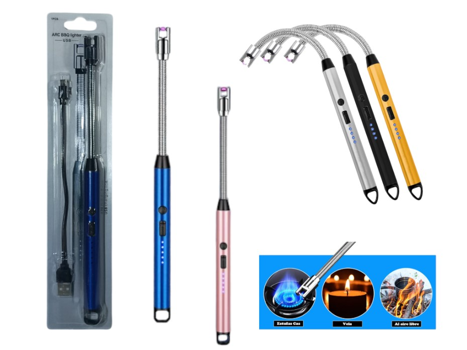 ENCENDEDOR RECARGABLE USB