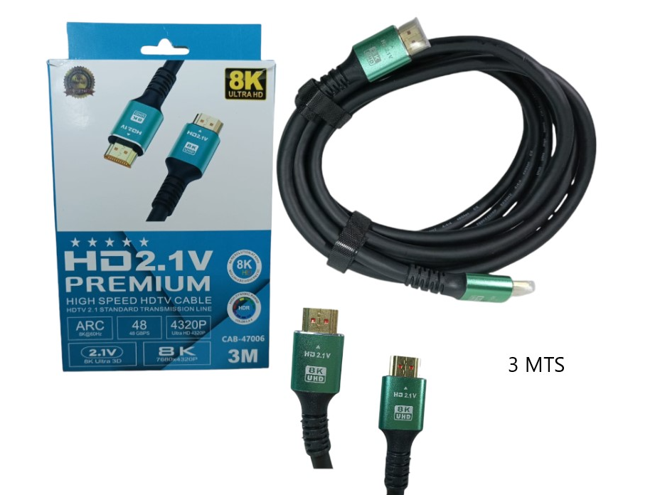 CABLE HDMI M3 8K 2.1